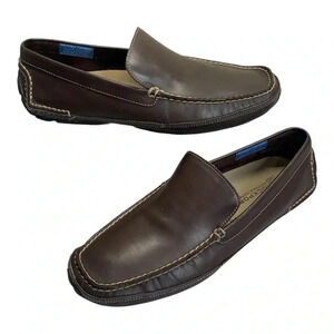 Rockport Washable Footwear Brown Slip On Comfort Leather Loafer Men’s size 11